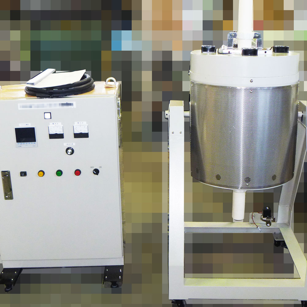 スーパーヒーター 縦型管状炉 サンプル01